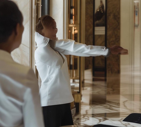 视频展现酒店服务的专业与尊重