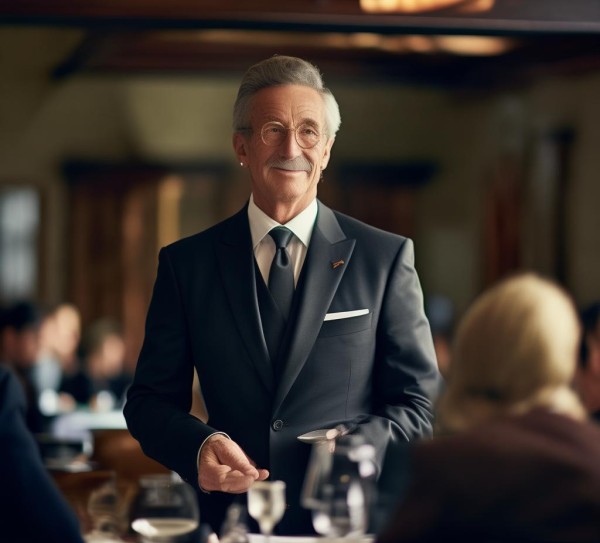 礼仪之士，服务文化，让客人感受到专业与尊重