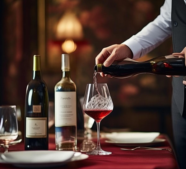 细节决定完美服务，倒酒礼仪不可忽视。