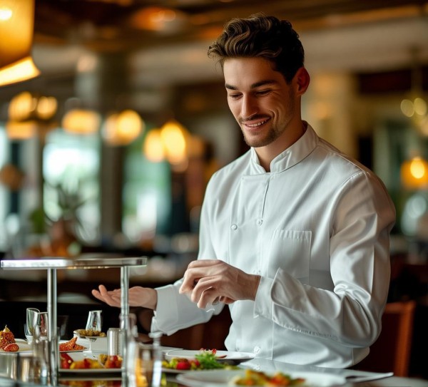 一张好图片能够完美提升服务,酒店餐饮服务员的高成就。 一张好图片能够完美提升服务,酒店餐饮服务员的高成就。