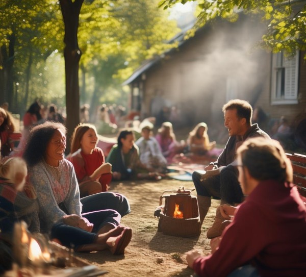 温暖的社区，让每个角落都温暖